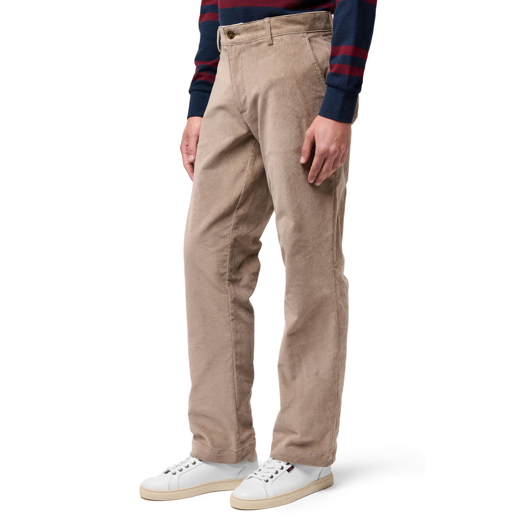 Light brown Men's Chino Pants in Stretch Corduroy main