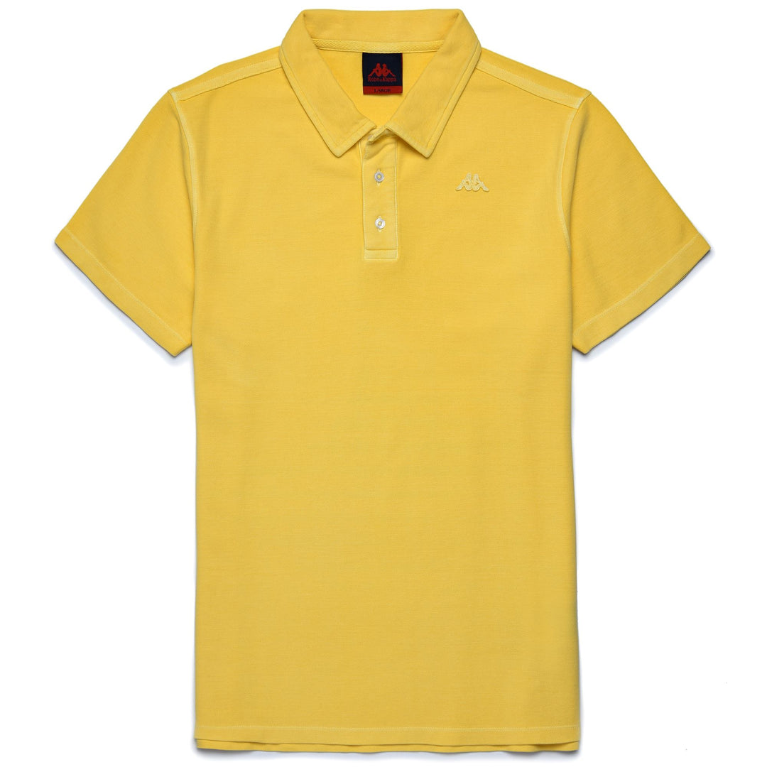 Polo Casual Slim Fit Uomo Gialla Mais 01