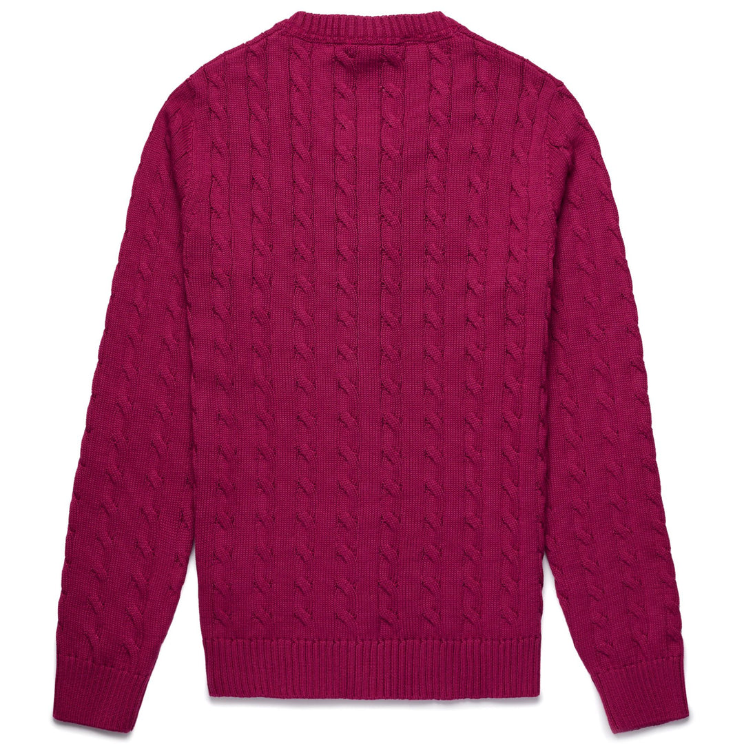 Violet Women's Cabled Cotton Cardigan with Round Neck main