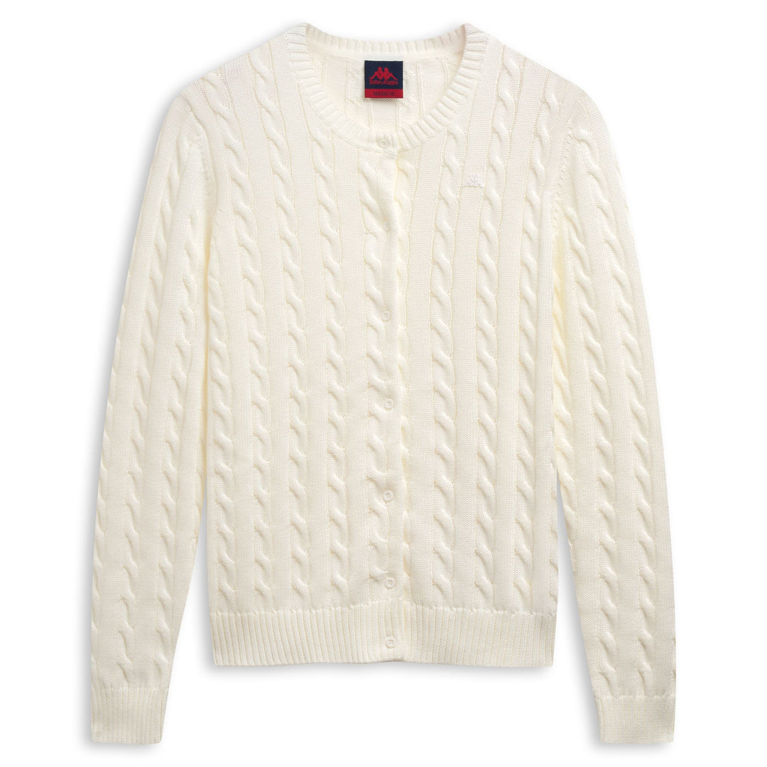 Gilet en coton blanc pour femme, coupe classique 01
