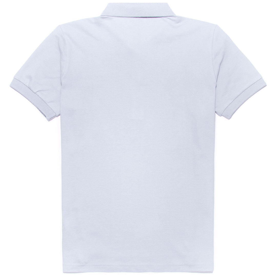 Polo Classica Stretch Donna Azzurro Chiaro con Bottoni Madreperla main