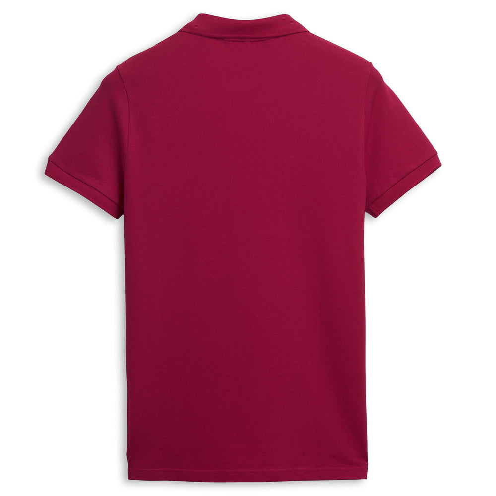 Red Women's Regular Fit Stretch Piqué Polo Shirt 02