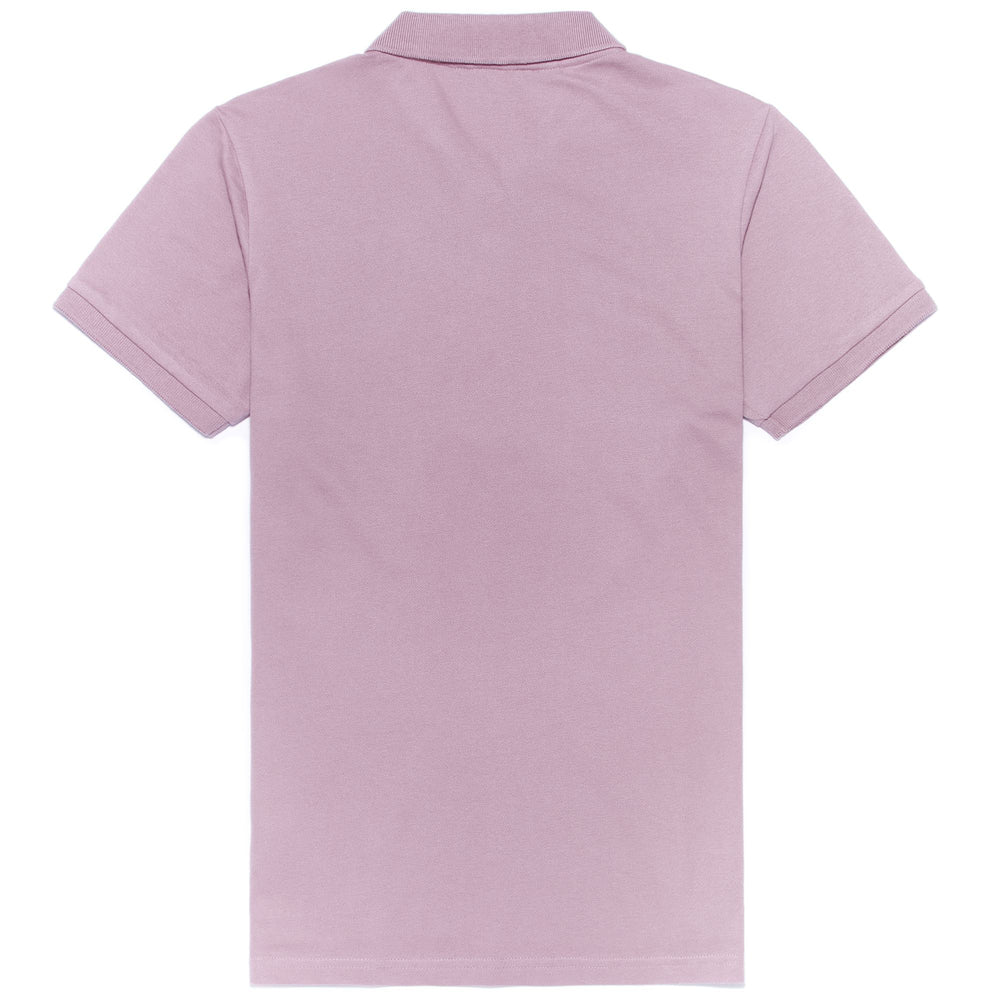 Polo elástico clásico de corte regular rosa para mujer 02