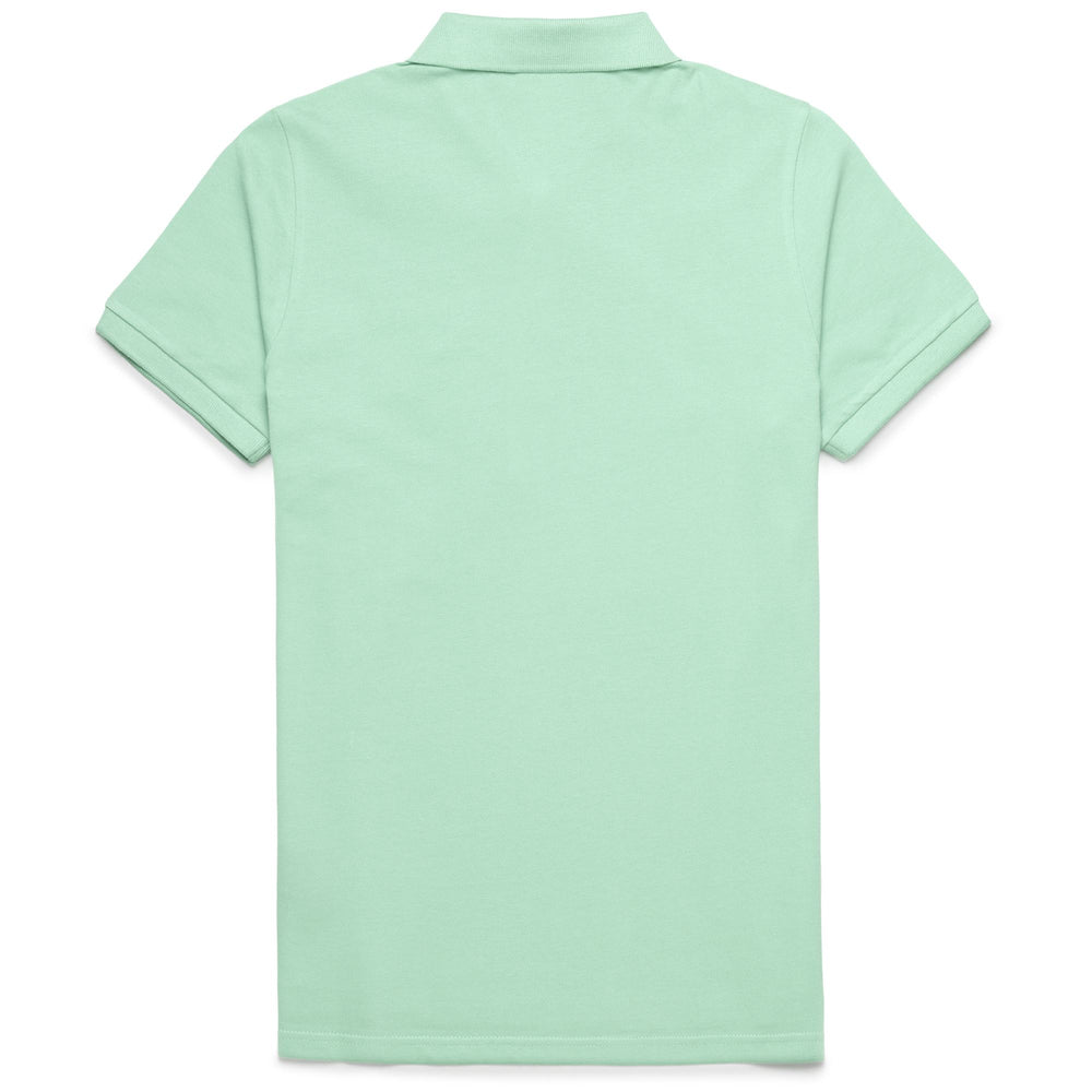 Polo Classico Donna Verde Fresco in Piqué Elasticizzato 02