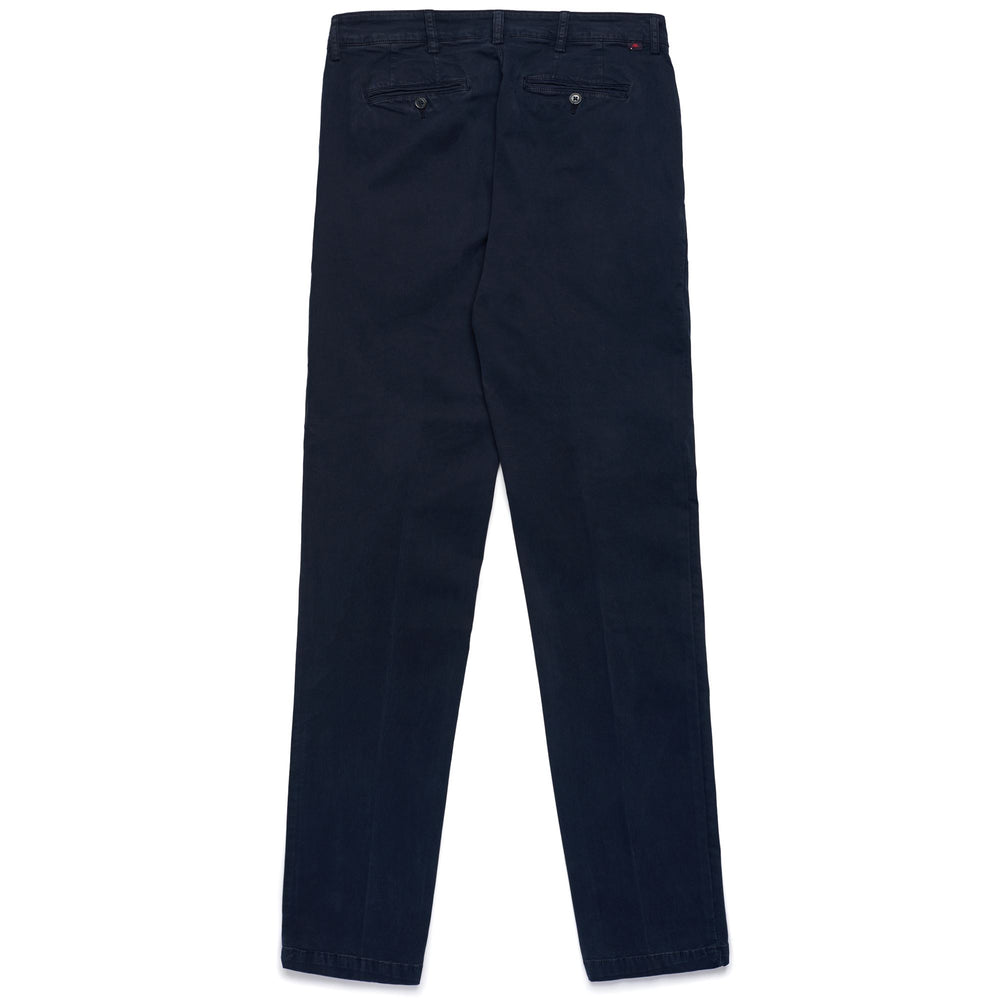 Pantalon chino slim stretch décontracté pour homme bleu 02