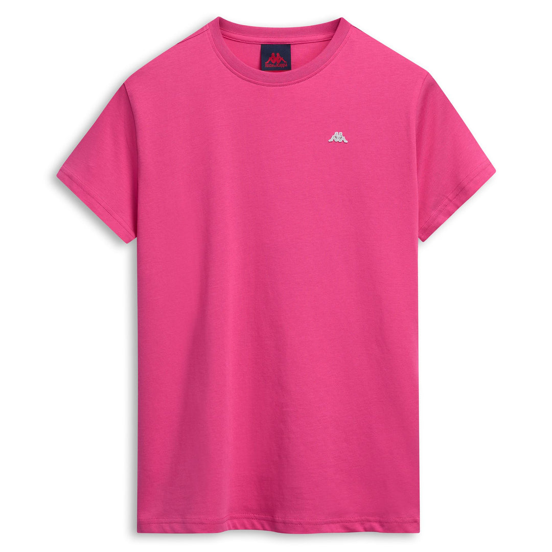 KATIE - T-ShirtsTop - T-Shirt - Woman - FUCHSIA PURPLE-GREY SILVER 01