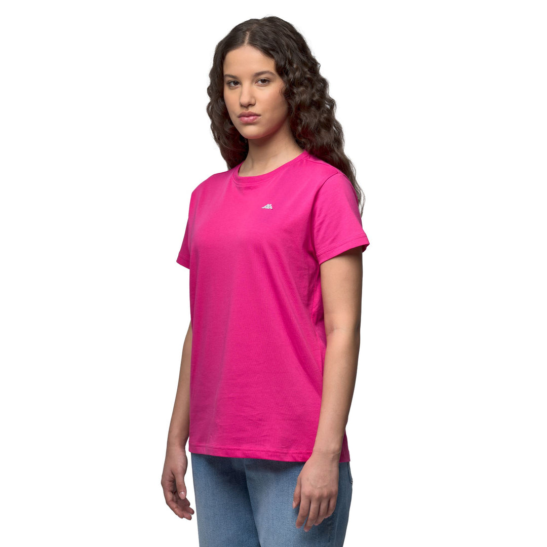 Fuchsia Women's Classic Regular Fit Cotton T-Shirt main