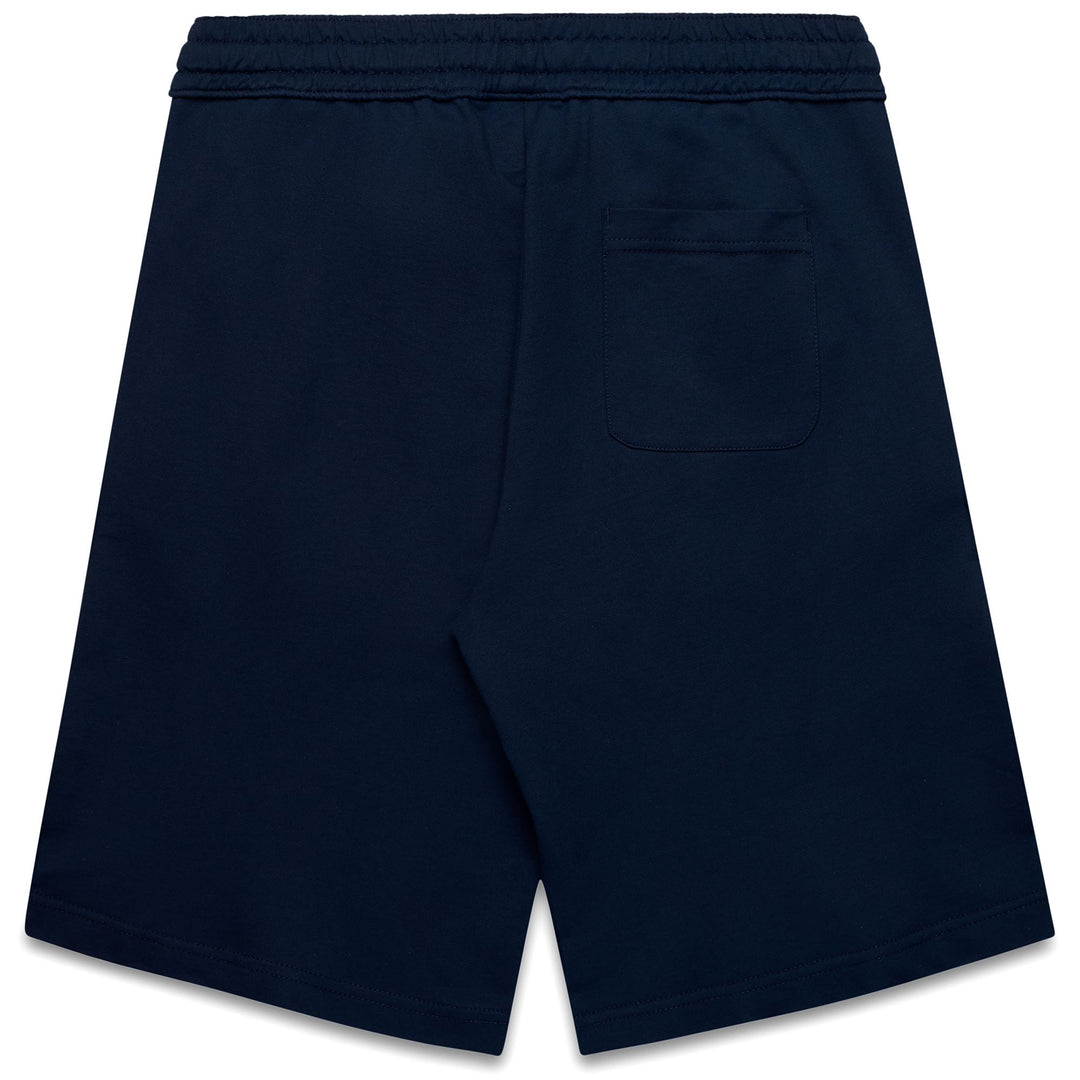 Pantaloncini sportivi in ​​spugna di cotone blu iris da uomo main