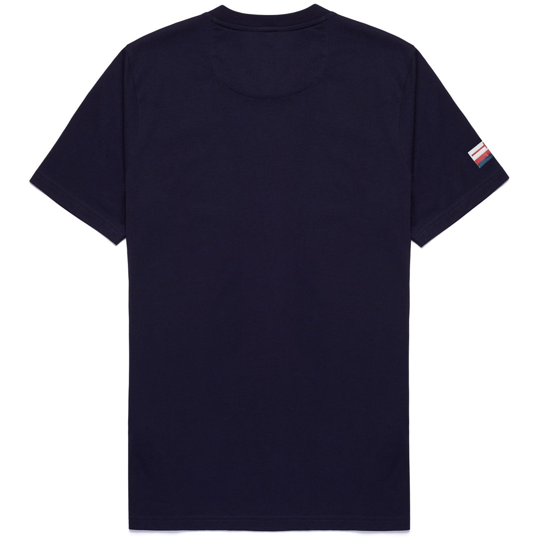 Blue Men's Slim Fit Cotton T-Shirt for Genoa F.C. main