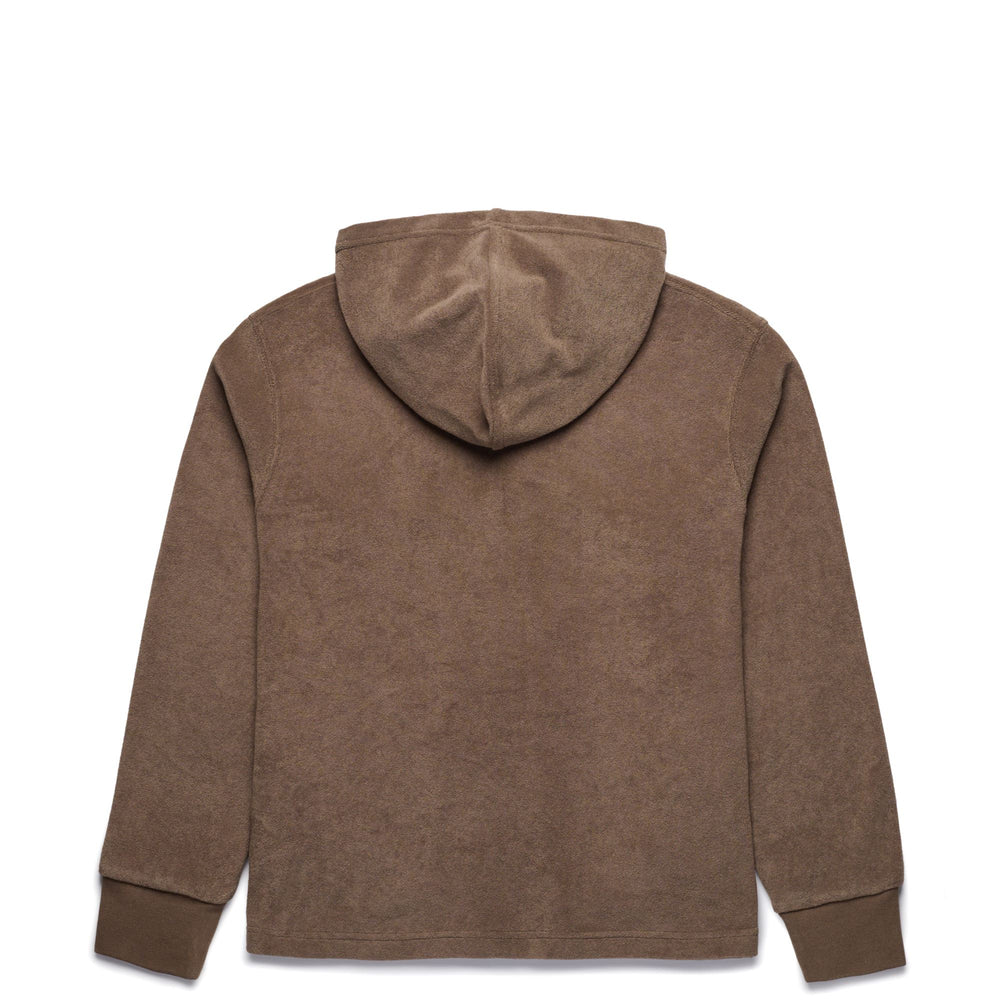 Light Brown Women's Casual Fleece Jacket with Hood 02