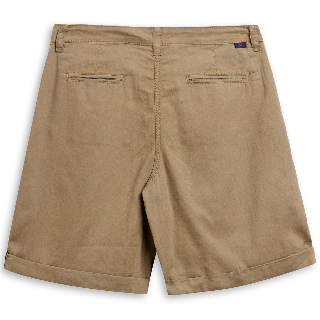 YVONNE LIGHT LINEN - Shorts - CHINO - Woman - GREEN ALOE main
