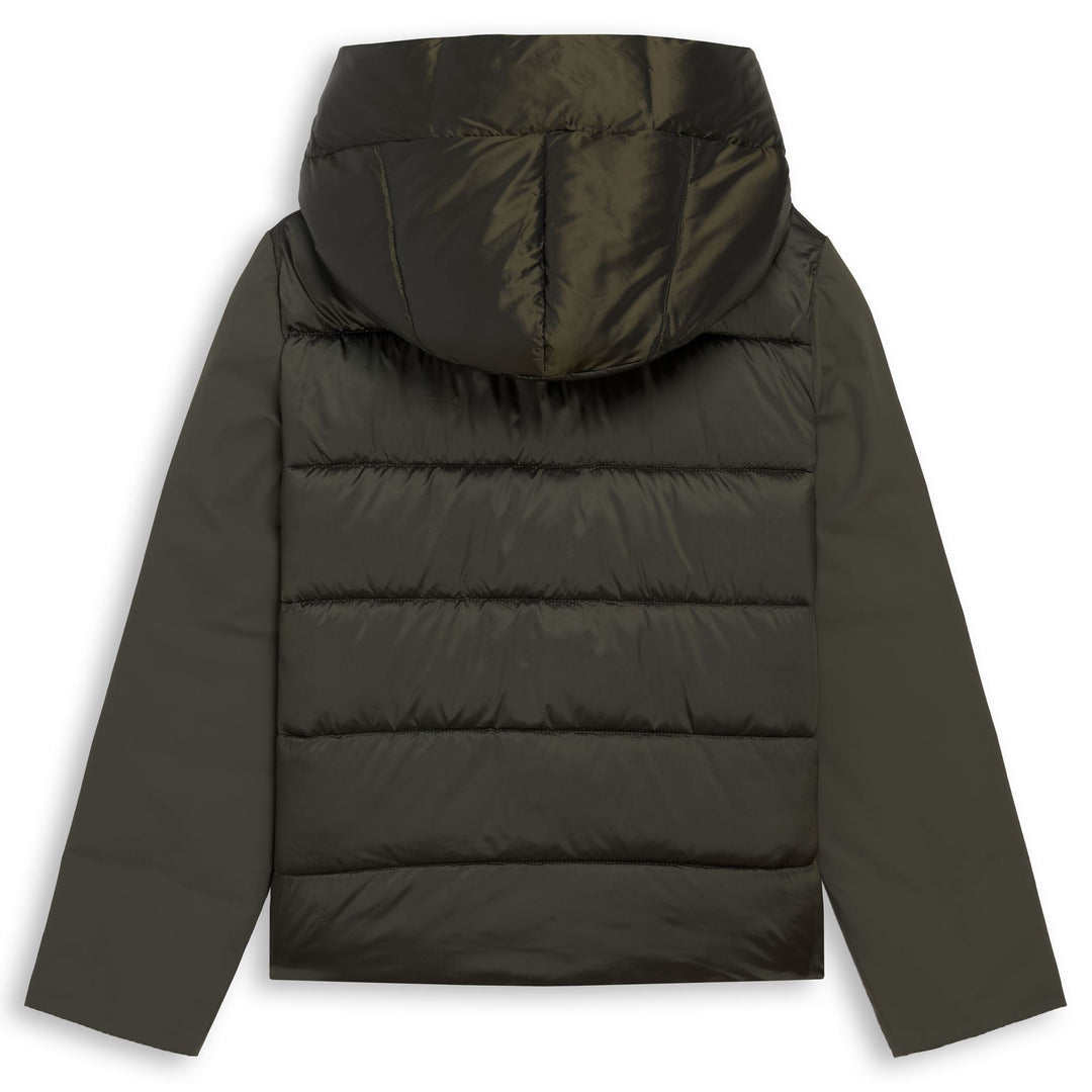 Green Women's Regular Fit Short Nylon Jacket main