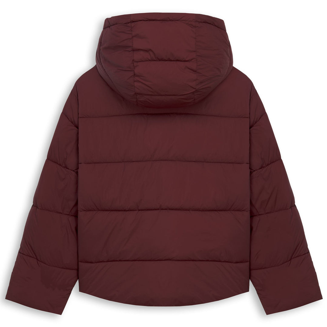 Red Women's Regular Fit Polyfill Short Puffer Jacket main