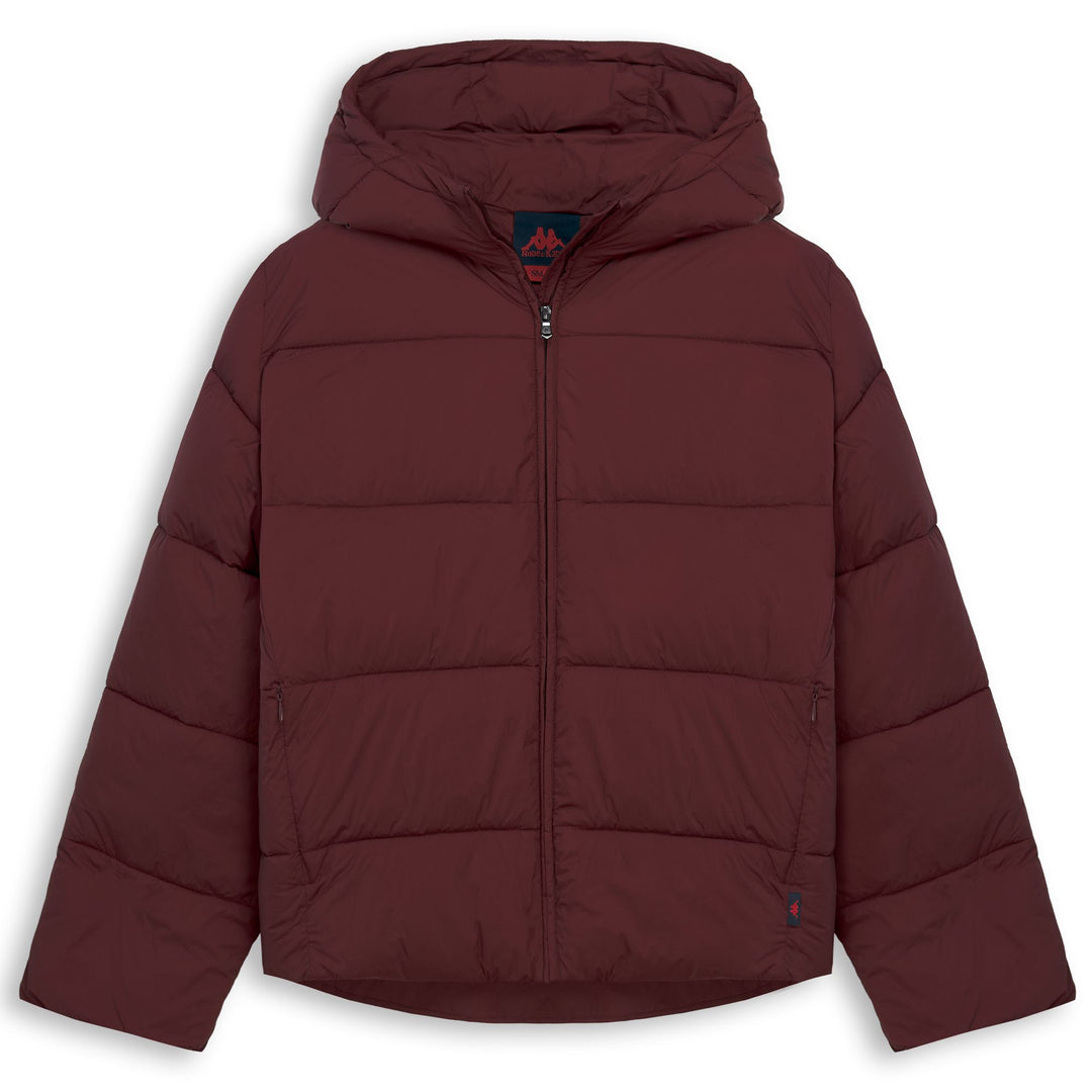 Red Women's Regular Fit Polyfill Short Puffer Jacket 01