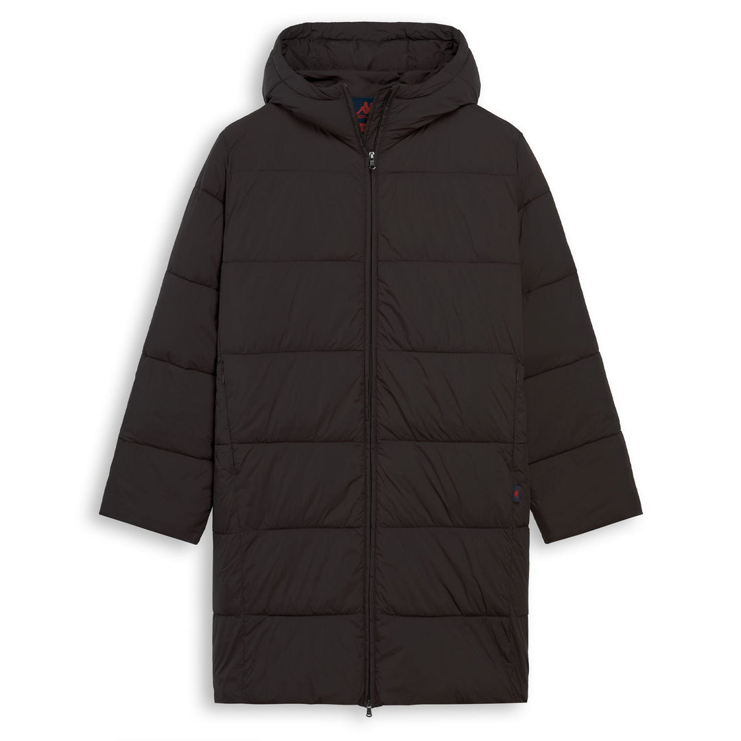 Brown Women's Regular Fit Polyfill 3/4 Length Puffer Jacket 01