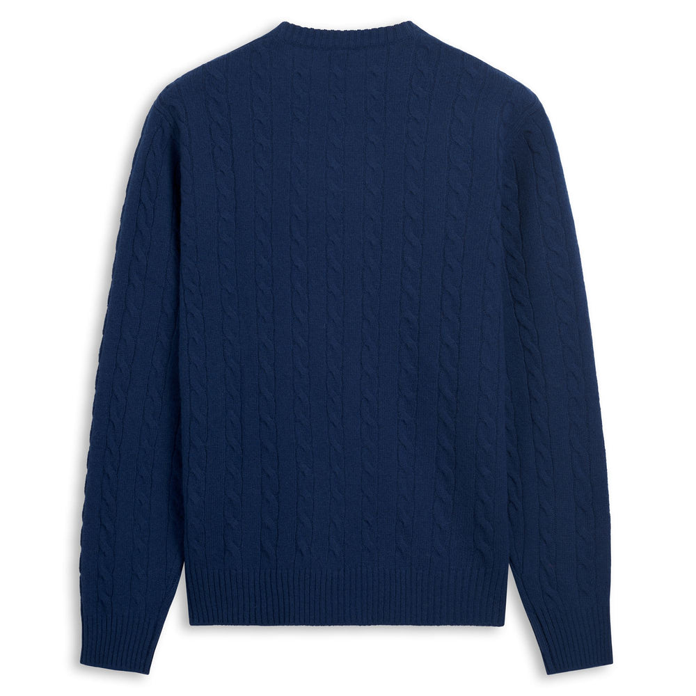CIARDES - KNITWEAR - Pull  Over - Man - COURMAYEUR-BLUE MD COBALT 02