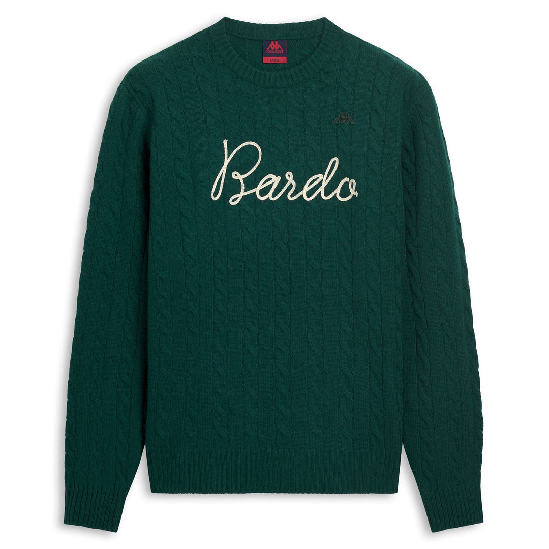 CIARDES - KNITWEAR - Pull  Over - Man - BARDONECCHIA-GREEN DK RAIN 01