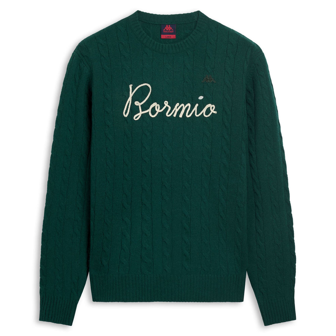 CIARDES - KNITWEAR - Pull  Over - Man - BORMIO-GREEN DK RAIN 01