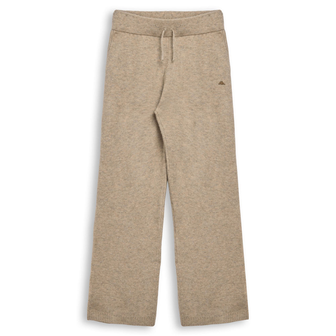 Brown Women's Regular Fit Knitted Sport Trousers 01