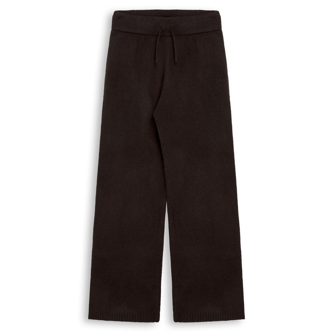 Brown Women's Regular Fit Knit Pants 01