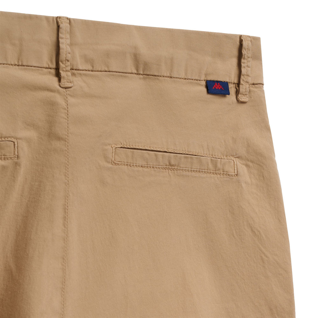 Pantaloni Capri Chino Beige da Donna con Vestibilità Svasata main