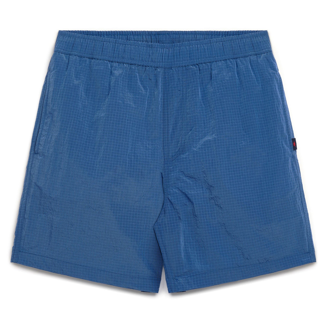 Blue Men's Classic Ripstop Swimming Trunks with Inner Mesh Slip main