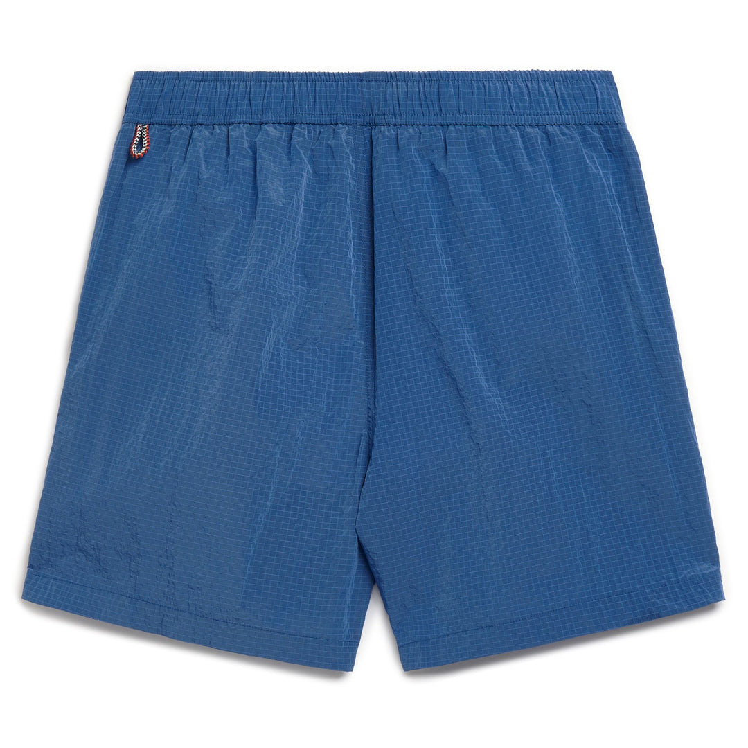 Blue Men's Classic Ripstop Swimming Trunks with Inner Mesh Slip main