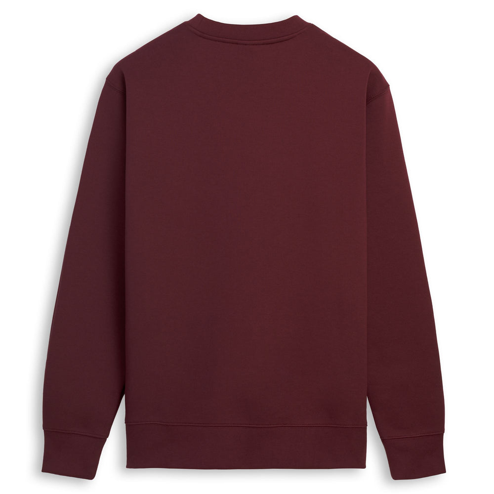 Red Men's Regular Fit Fleece Jumper 02