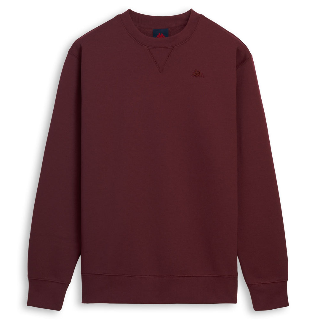Red Men's Regular Fit Fleece Jumper 01