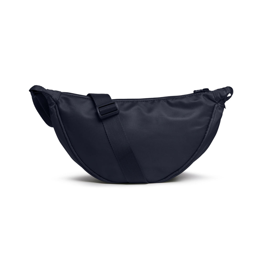 Sac bandoulière classique en nylon bleu pour femme 02