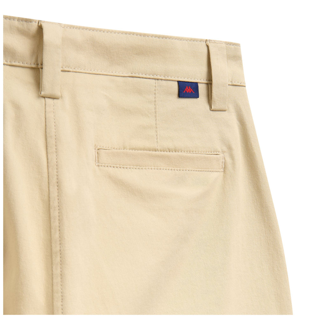 Pantalon chino décontracté gris pour femme, coupe large 01