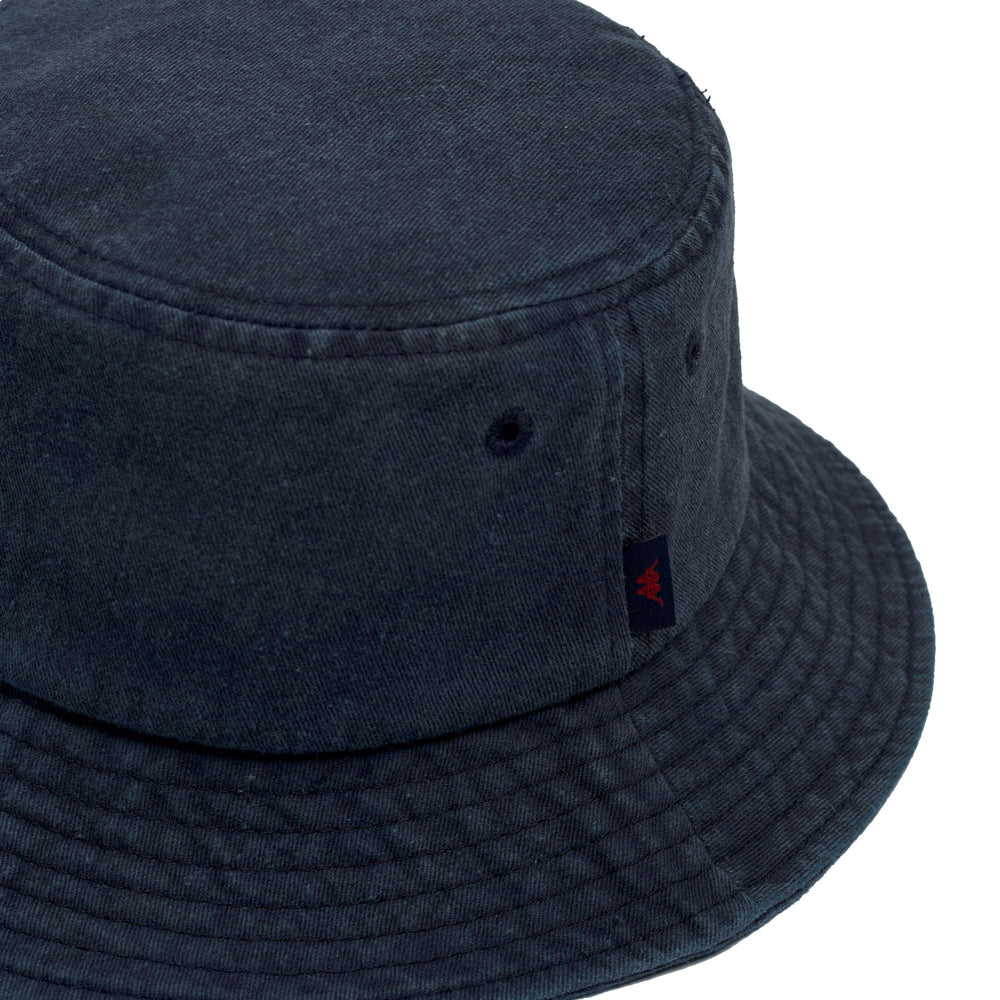 Bob unisexe bleu décontracté en coton 02
