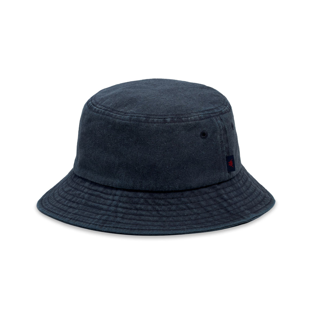 Bob unisexe bleu décontracté en coton 01