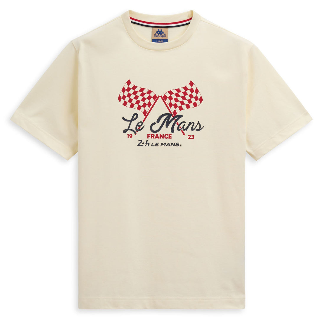 T-ShirtsTop Man DIETER 24H LE MANS T-Shirt BEIGE NATURAL Photo (jpg Rgb)			