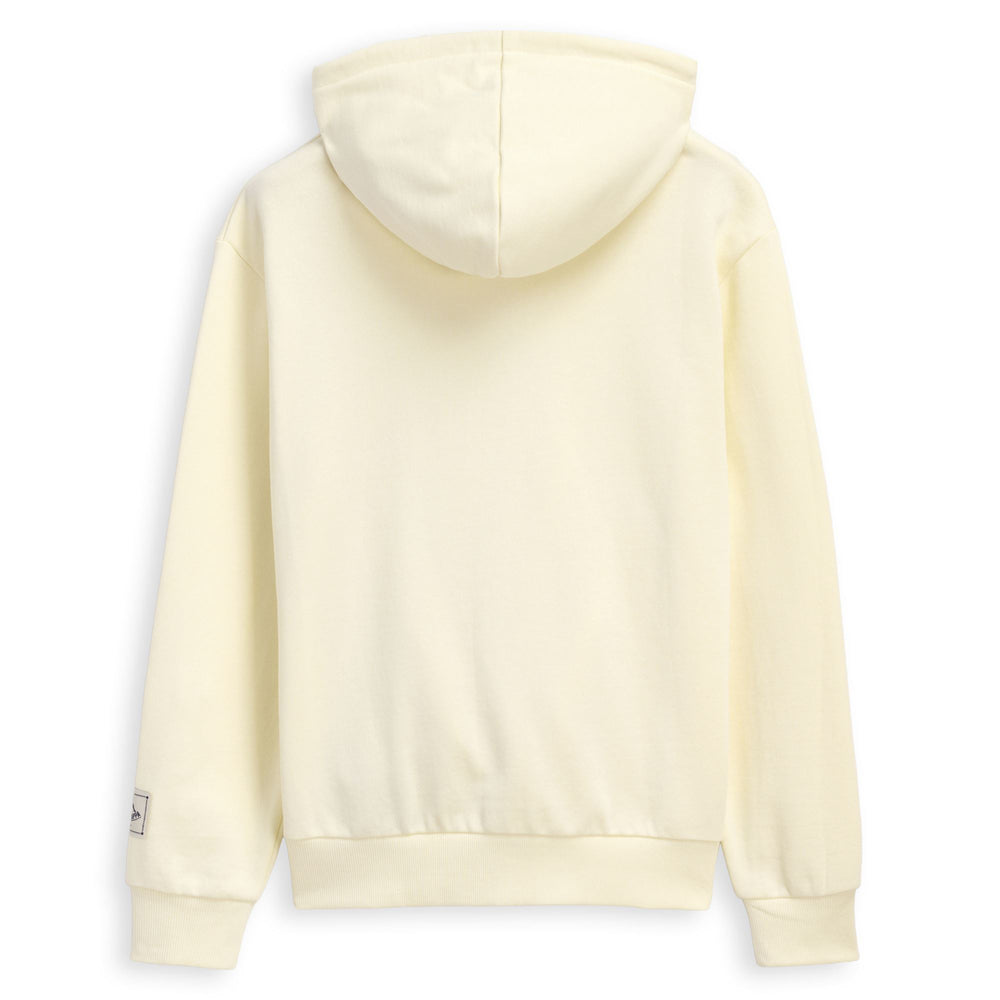 Beige Women's Regular Fit Casual Fleece Half Zip Jumper 02