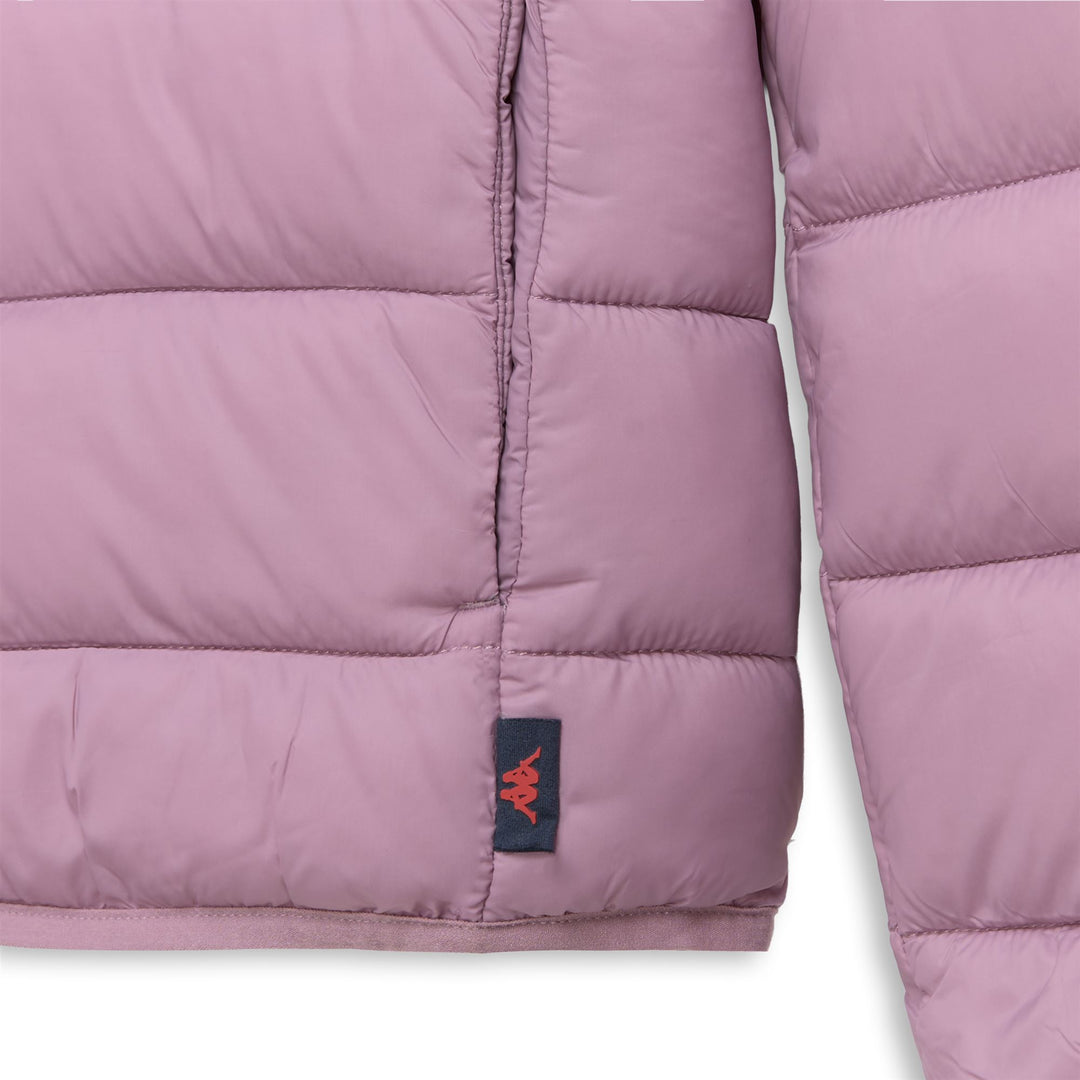 Pink Women's Slim Fit Short Nylon Jacket with Hood main