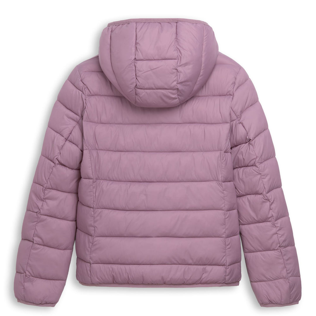 Pink Women's Slim Fit Short Nylon Jacket with Hood main