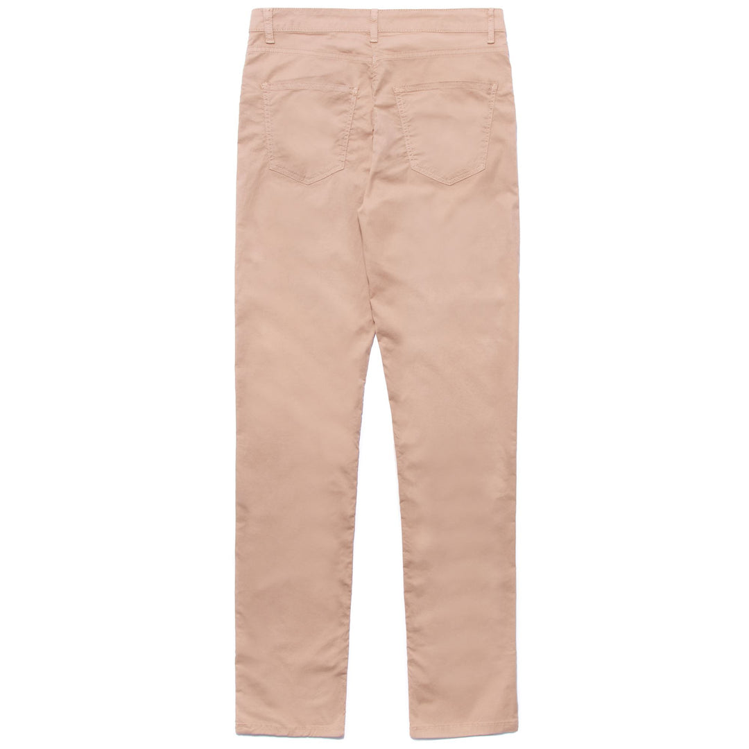 Pantaloni Chino Slim Fit Donna Marrone Beige con 5 Tasche main
