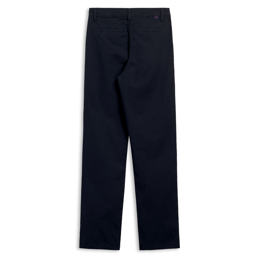 Blue Women's Slim Fit Classic Chino Pants in Light Popeline main