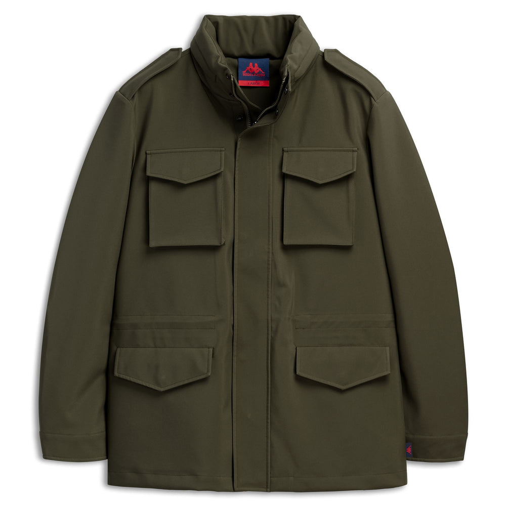 Veste de terrain décontractée pour homme, verte, non doublée, en tissu softshell 02