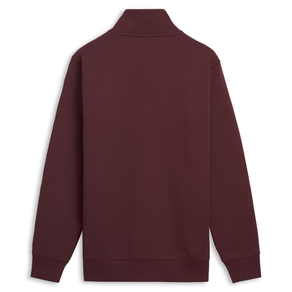 Red Men's Regular Fit Brushed Fleece Hoodie 02