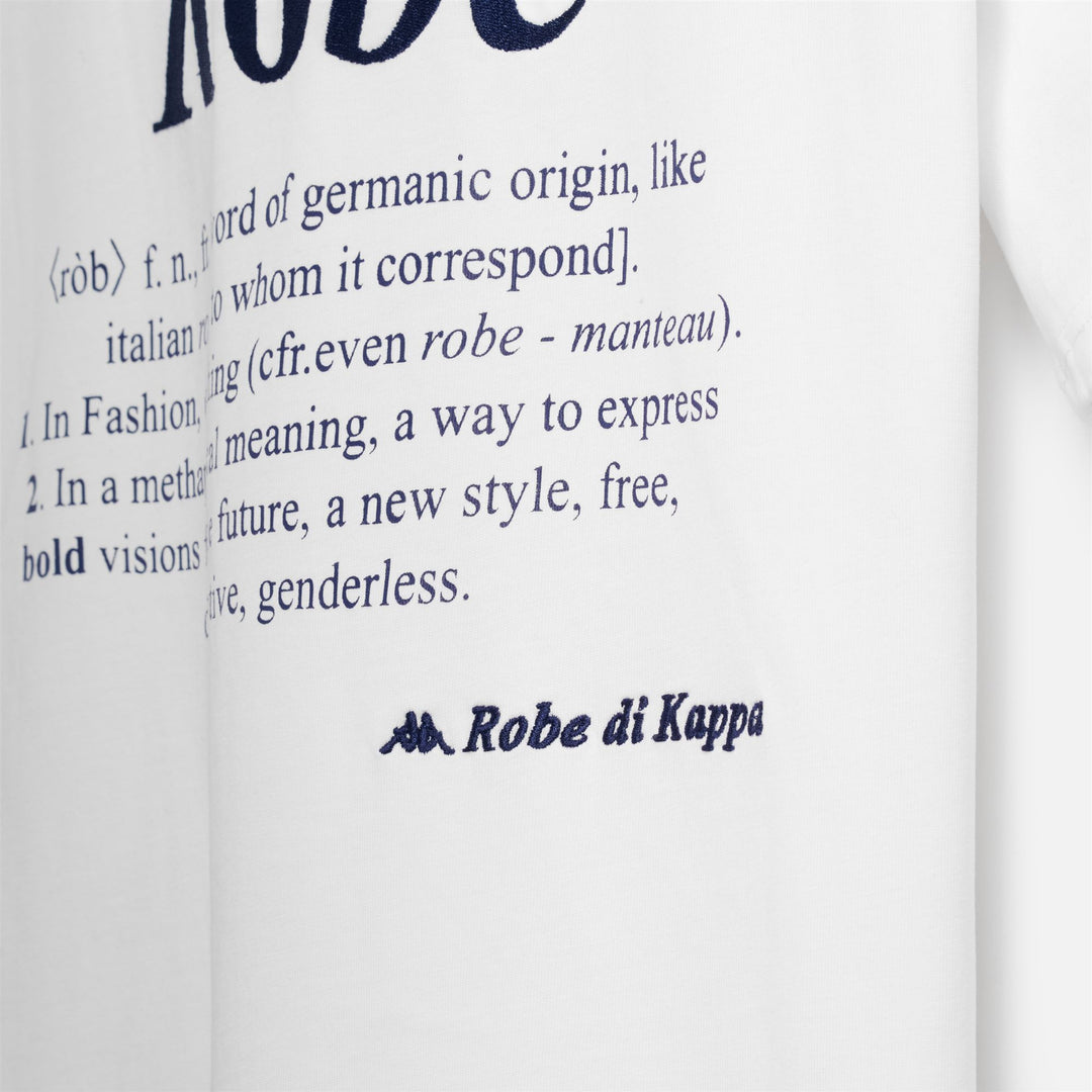 White Men's Regular Fit Cotton T-Shirt with Embroidery main