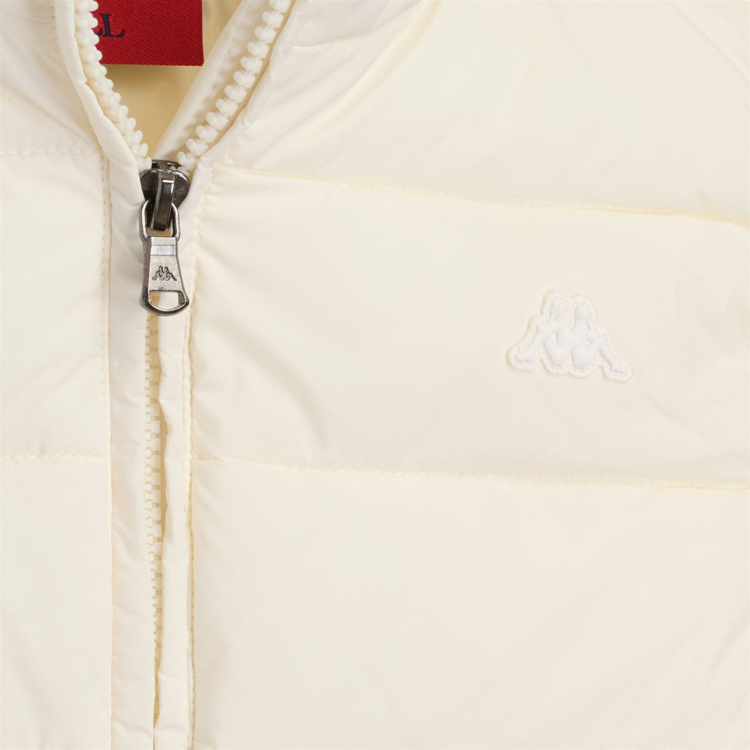 Giacca gilet slim fit bianca da donna con imbottitura morbida main