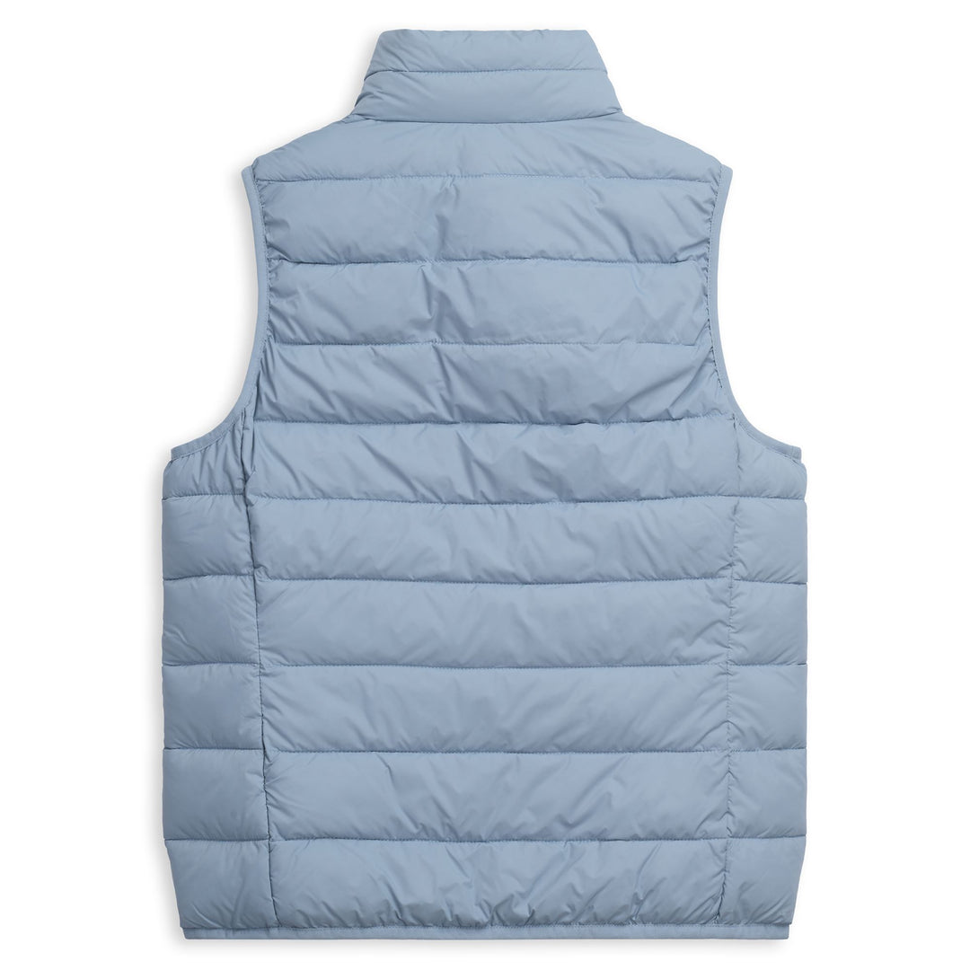 Blue Women's Slim Fit Casual Soft Nylon Vest main