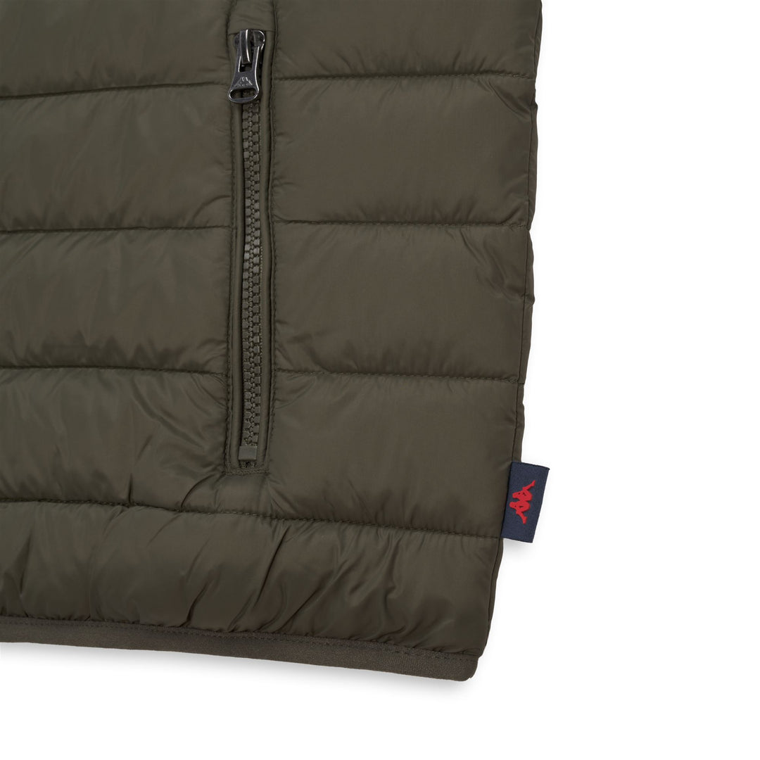 Green Men's Slim Fit Functional Nylon Vest main