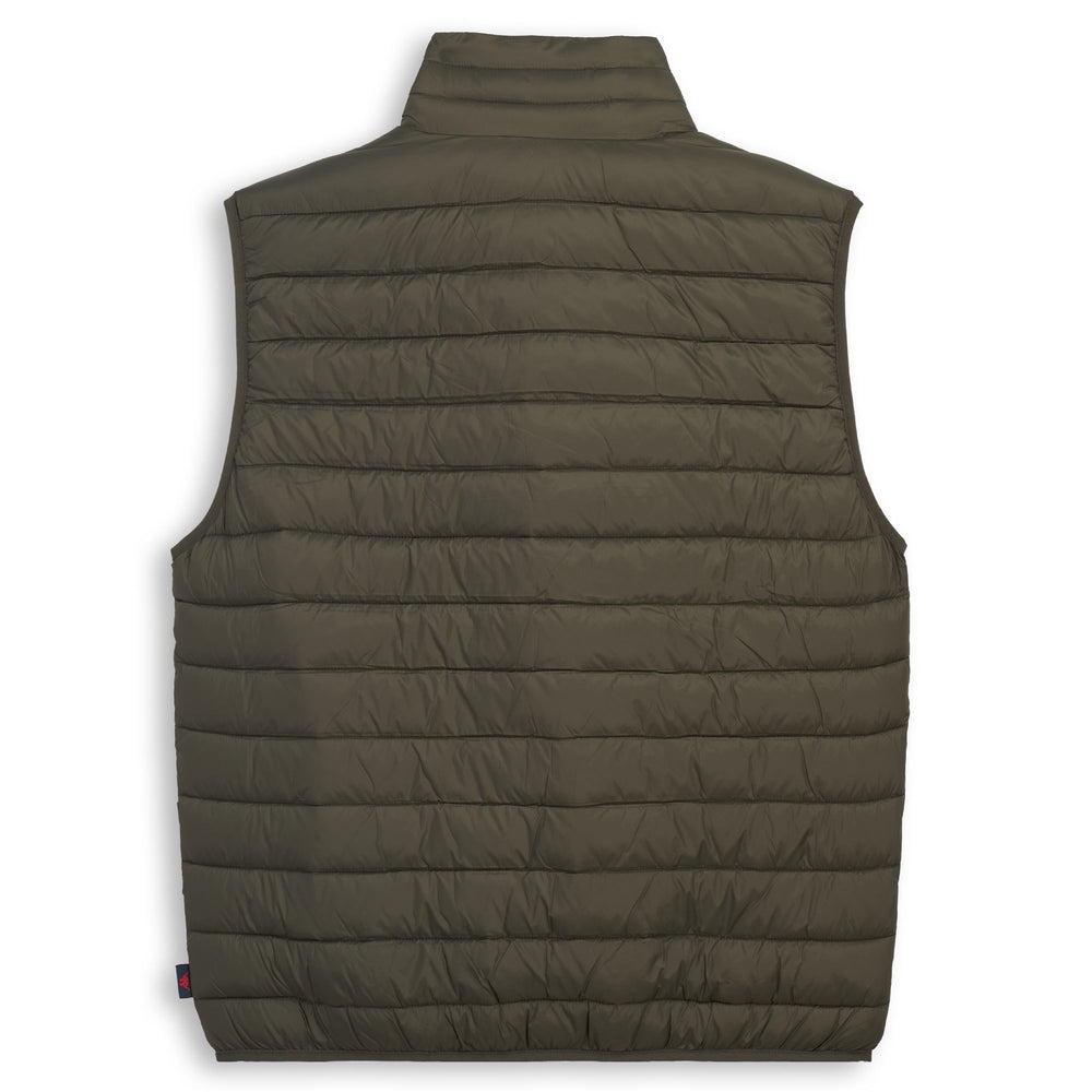 Green Men's Slim Fit Functional Nylon Vest 02