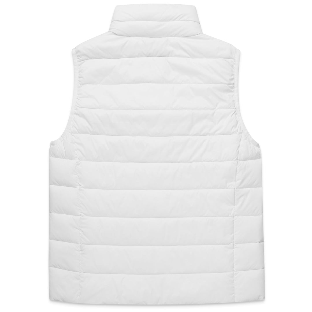 Gilet Giacca Classica in Nylon Donna Bianco Naturale main