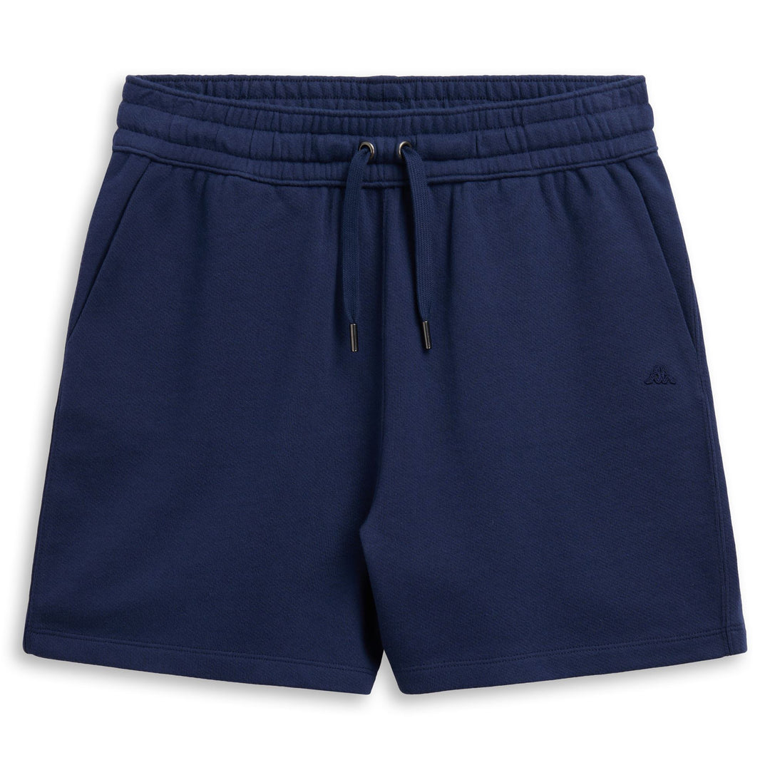 Short de sport classique en coton pour femme, bleu 01