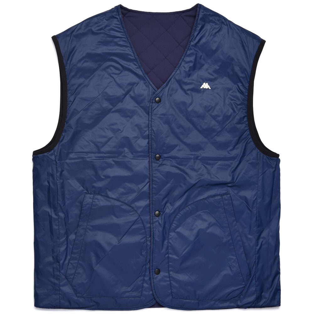 Blue Men's Casual Regular Fit Padded Nylon Vest 02