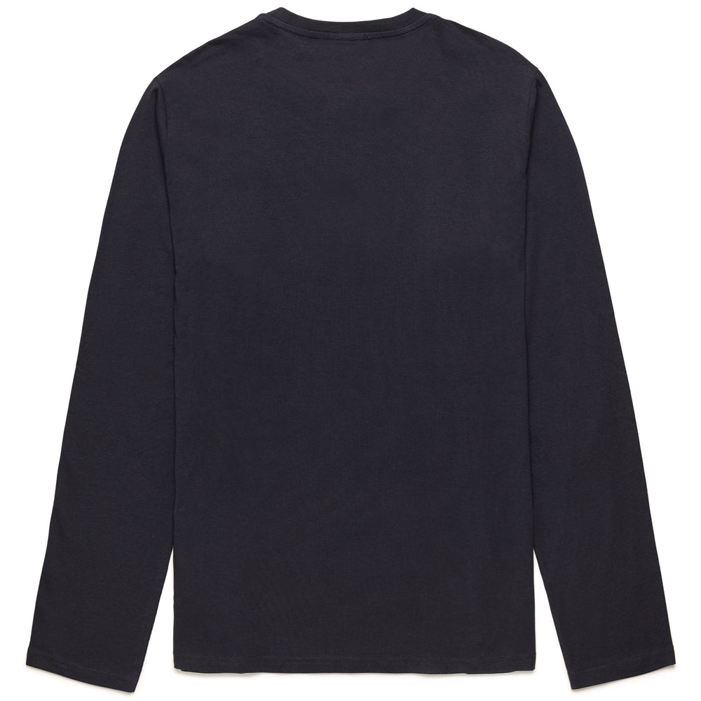 T-Shirt Classica in Cotone Slim Fit Uomo Blu Navy 02